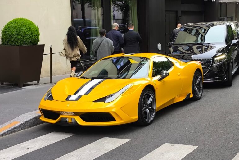 [Ferrari 458 Speciale Aperta] in Paris, France 🇫🇷