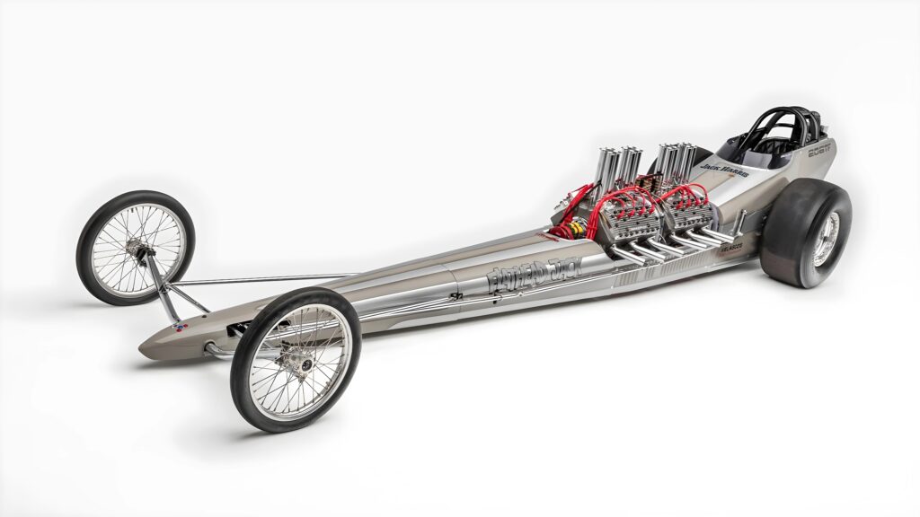 Flathead Jack, nitro powered twin V8 dragster. My dad was a crew chief on the car when I was a kid (7680x4320)