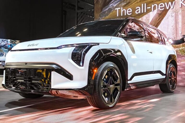 2027 Kia EV3 at NYIAS 2026.