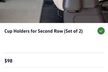 Vw wants you to pay 98 dollars to add cup holders in the second row of the I.D buzz.