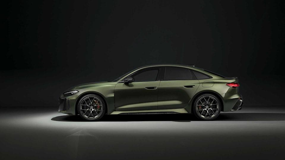 2027 Audi RS 5 Side View In Studio