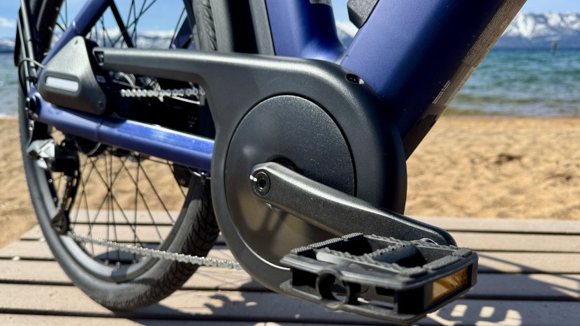 segway myon - most of the drivetrain is hidden behind the chainguard here...