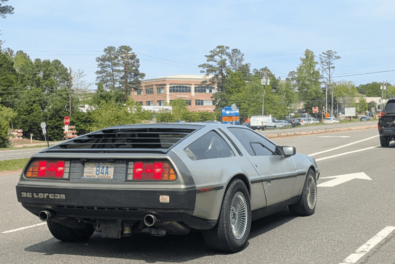 [DMC Delorean] spotted in NC