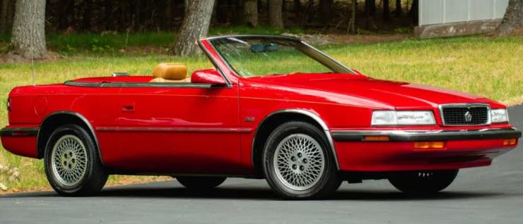 Collectible or Forgettable?: 1990 Chrysler TC by Maserati
