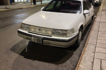 The first generation Mercury Sable, the Official Car Of…