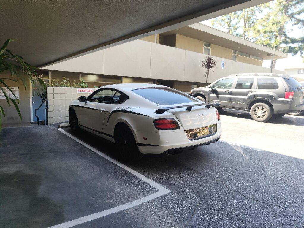 spotted this [Bentley Continental GT3R] a couple of days back. 1 of 300 total, only 99 of those here in the US.