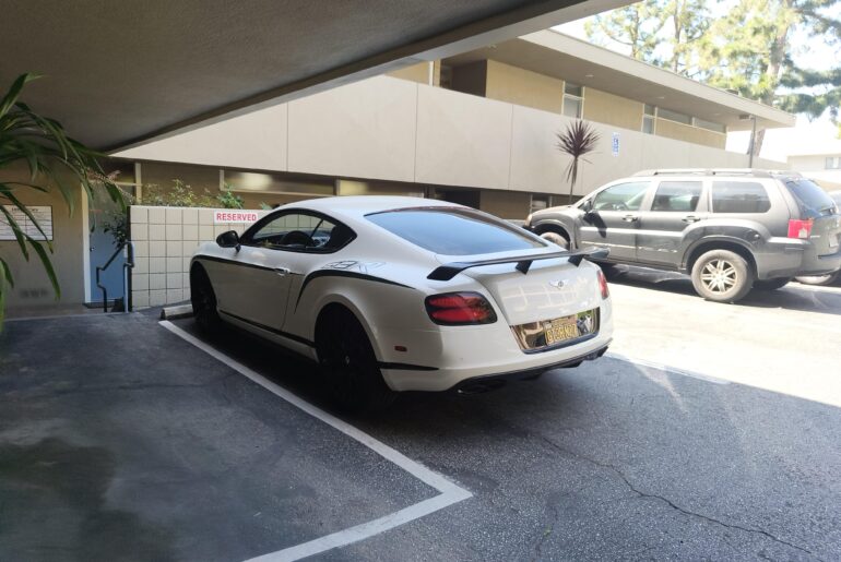 spotted this [Bentley Continental GT3R] a couple of days back. 1 of 300 total, only 99 of those here in the US.