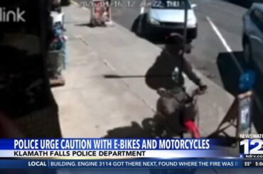 Klamath Falls Police Department urge e-bike and electric motorcycle riders to follow laws