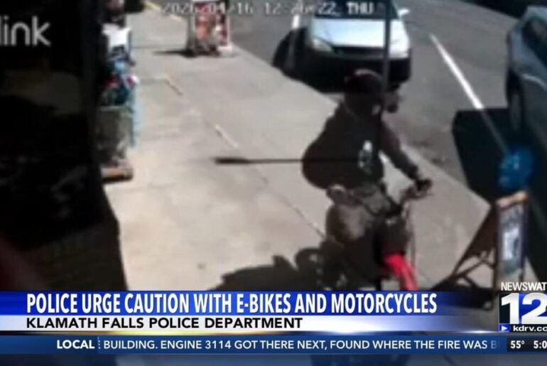 Klamath Falls Police Department urge e-bike and electric motorcycle riders to follow laws