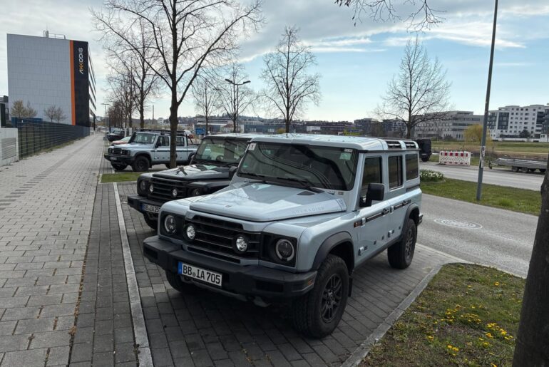 Saw a bunch of [Ineos Grenadier]