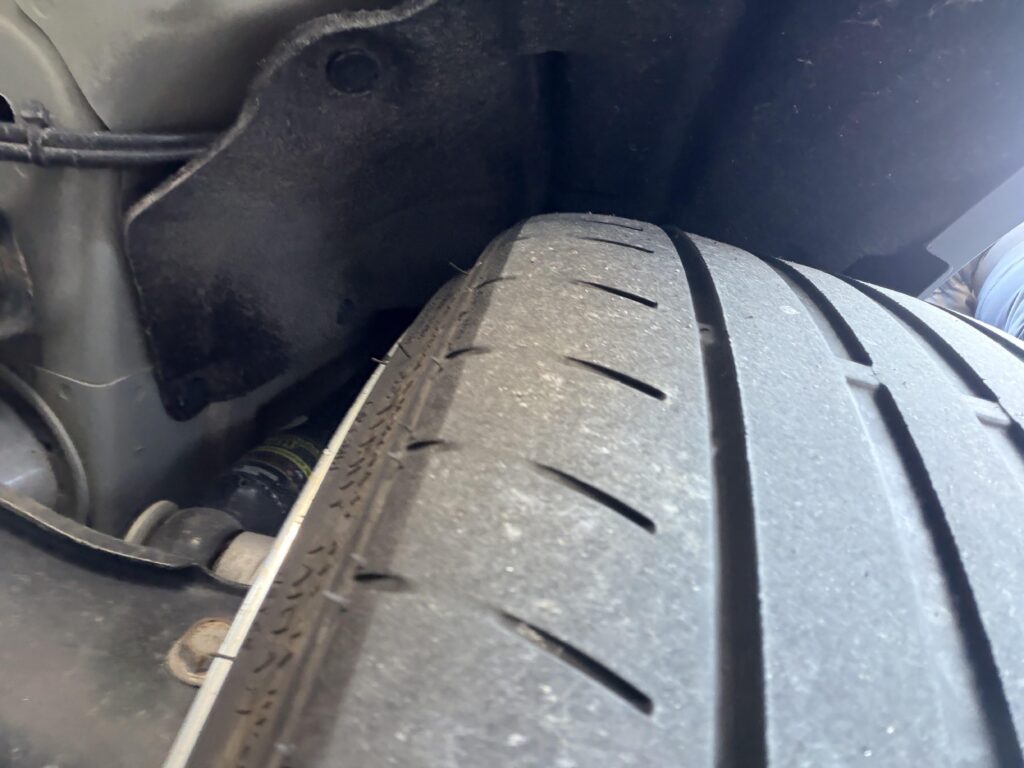Is this expected tread wear ?