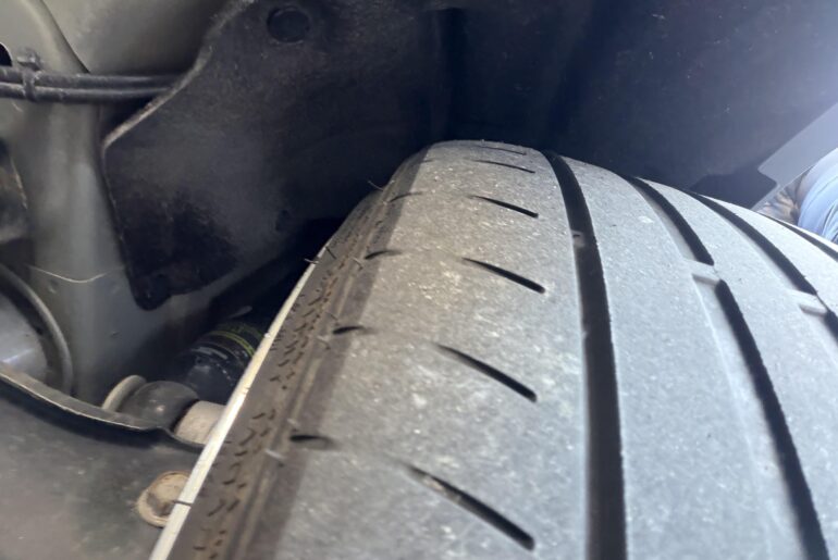 Is this expected tread wear ?