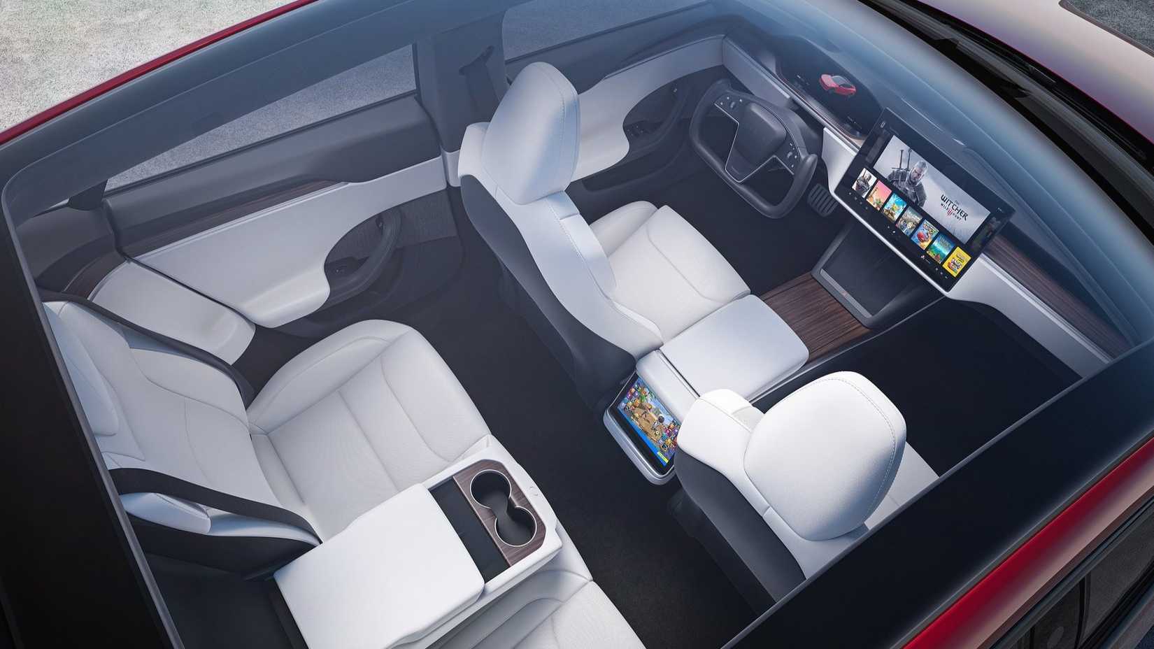 Tesla Model S Plaid Interior