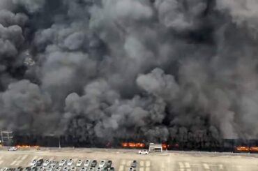 Blaze erupts at BYD’s Shenzhen facility, smoke engulfs site; no casualties