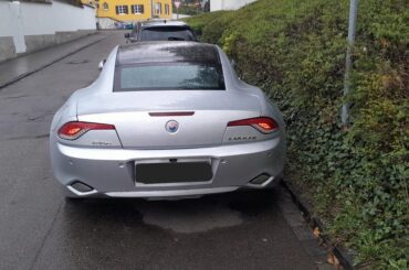 [Fisker Karma], spotted in Augsburg, Bavaria, Germany.