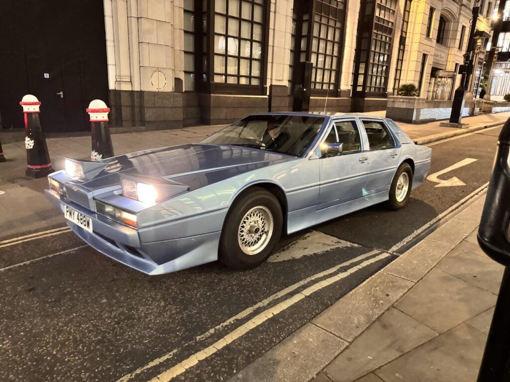 Never seen one of these in person before!! [Aston Martin Lagonda]
