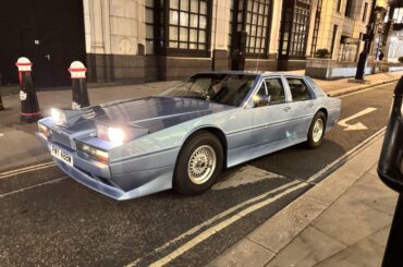 Never seen one of these in person before!! [Aston Martin Lagonda]