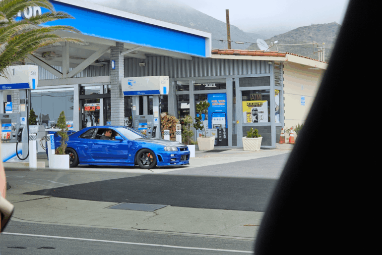 Tuned [Nissan R34 GT-R] spotted in Malibu