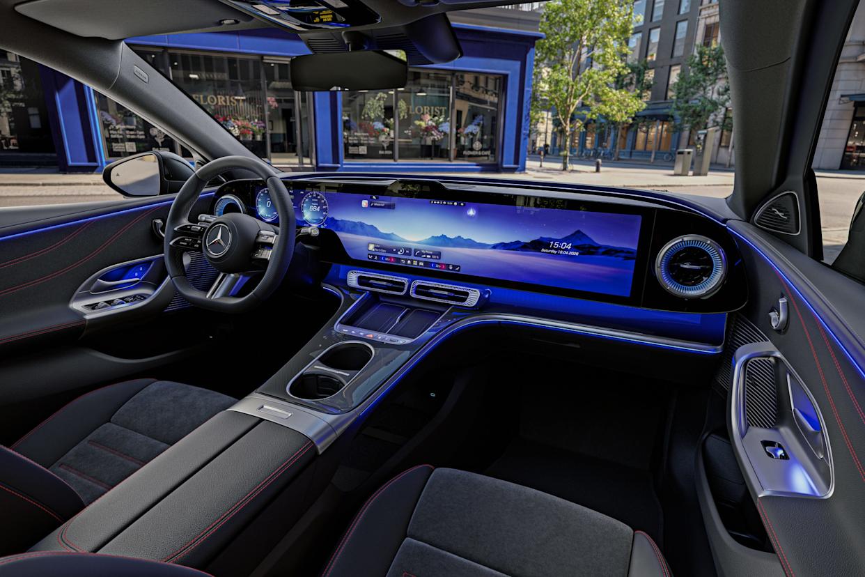 mercedes benz c class ev interior