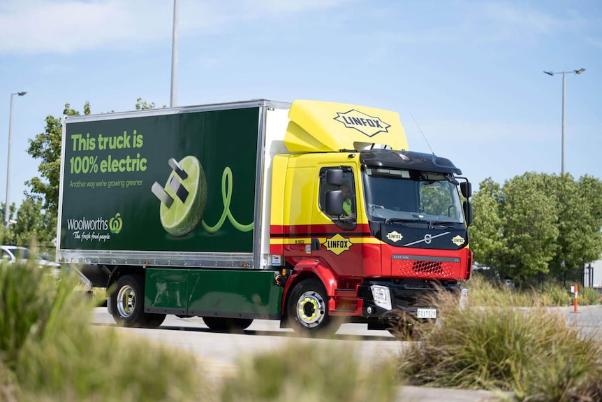 Urban delivery truck.