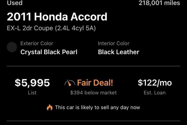 Is this a bad idea if I can talk them down to like 5500?