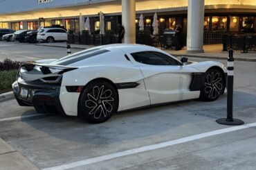 1 of 150 produced [Rimac Nevera] in Houston, Texas.
