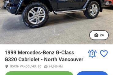 I understand the cabrio can be somewhat sought after but come on. $310,000???