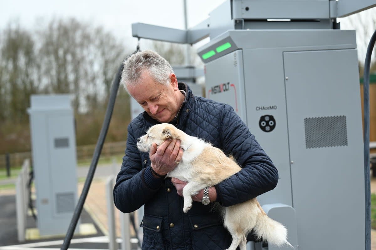 Public charging company Instavolt has hubs with areas for dogs to stretch their legs (Instavolt)