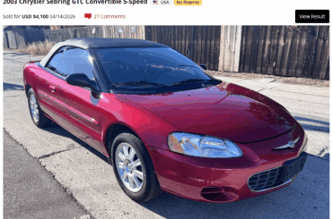 Manual V6 Red Convertible