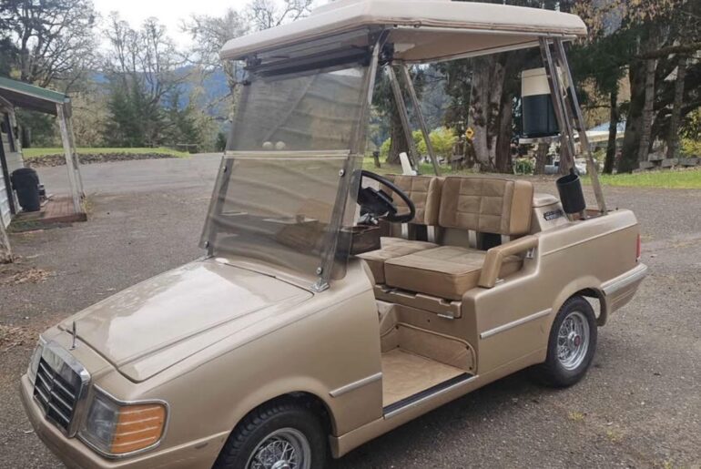 Found this on Facebook marketplace. Mercedez Elegante everyone 🤣