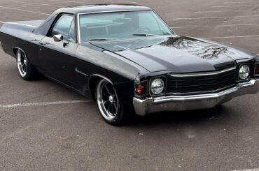 1972 CHEVROLET EL CAMINO CUSTOM EV