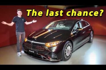 2027 Mercedes EQS facelift: 800V, steer-by-wire, 122 kWh net, 926 km (575 miles) WLTP range.