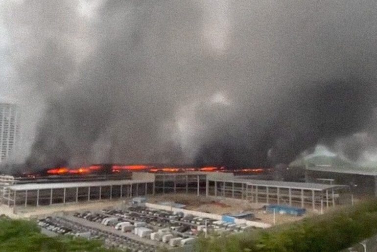 Fire at BYD's Shenzhen Park Destroys Test Vehicle Garage, No Casualties Reported