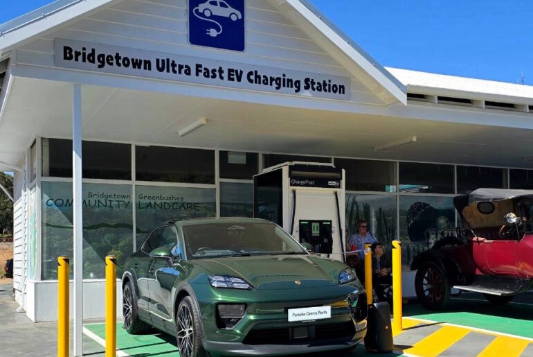 State's fastest EV charging station opens on major highway, backed by a battery