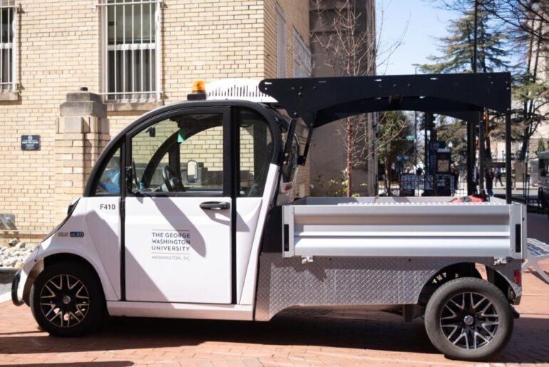 Electric maintenance carts – The GW Hatchet