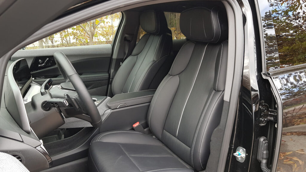 Cadillac Optiq front seats