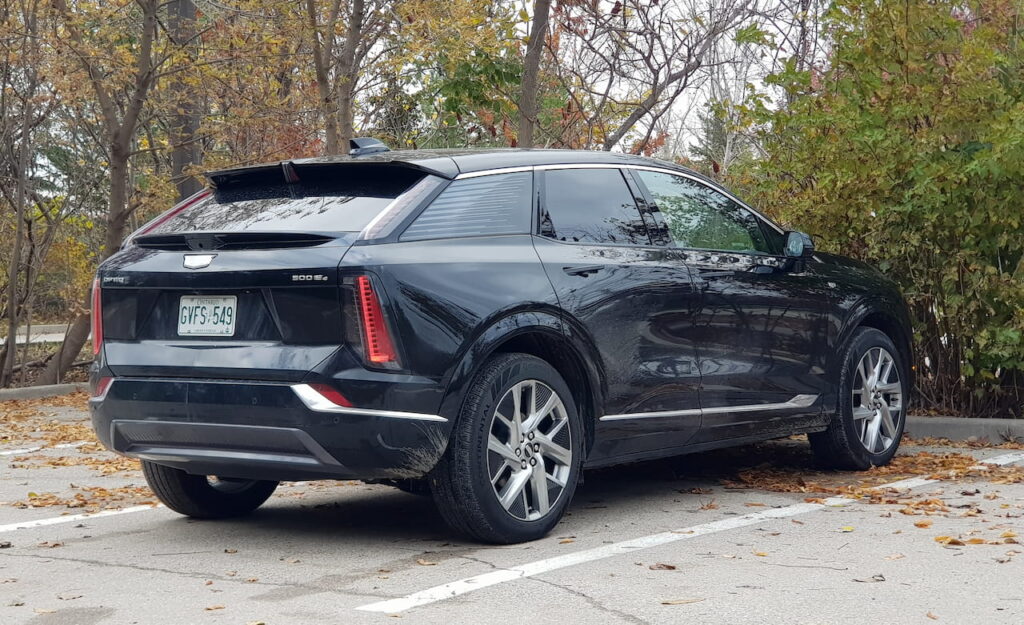 Cadillac Optiq rear three quarters