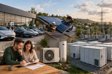 Chatgpt generated panoramic editorial montage of the market signals that often appear before policy catches up.