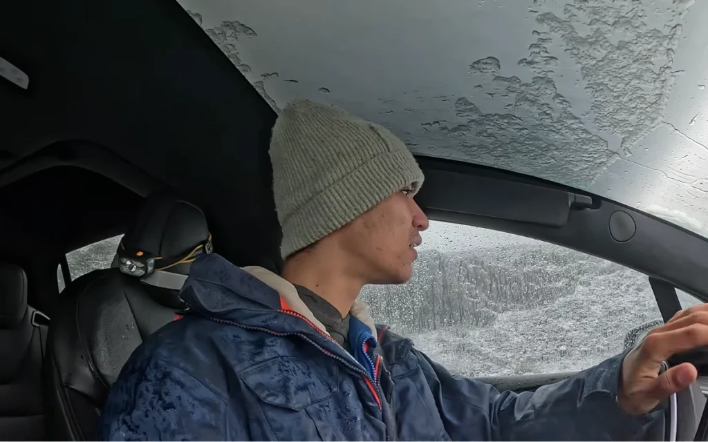 A Tesla Model X on an extreme road trip across two continents just ran into a situation no one wants to deal with.