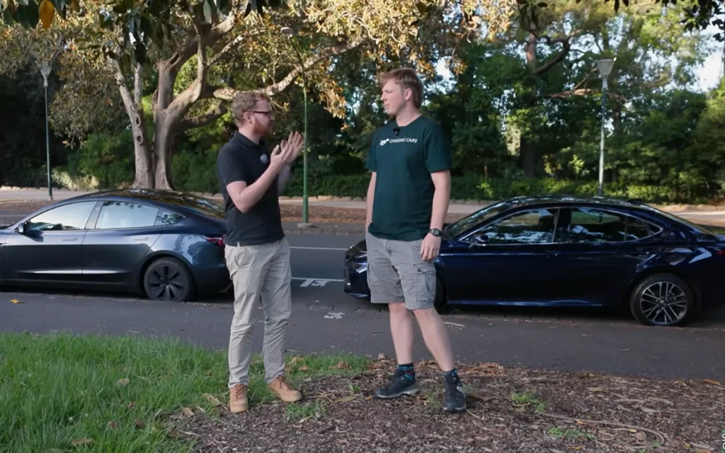 Watching a Tesla Model 3 chase down a Toyota Camry over hundreds of miles made for a surprisingly tense road trip.