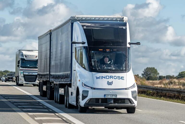 China’s Windrose Delivers First EV Truck In The U.S.