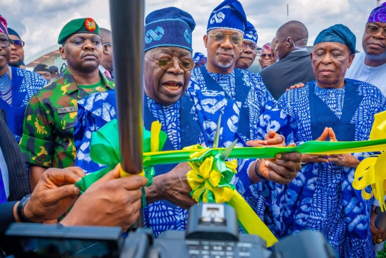 Tinubu, Abiodun flag off Spiro’s 1,000 electric bikes initiative in Ogun