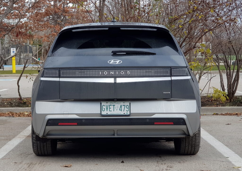 Hyundai Ioniq 5 rear angle
