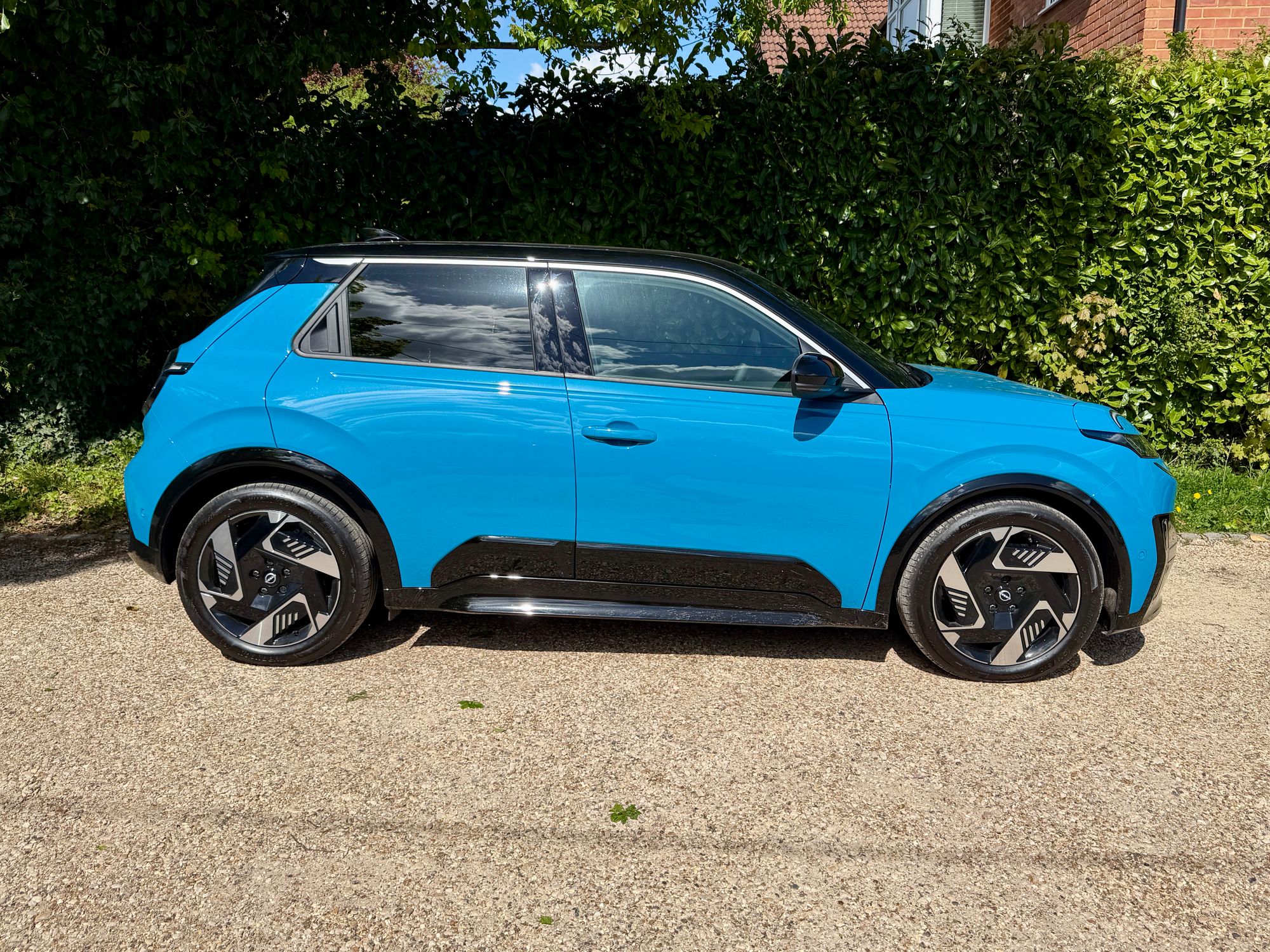 In profile, the Micra's relationship with the Renault 5 is clear, but Nissan has done a good job of giving it a different look, if not a different feel