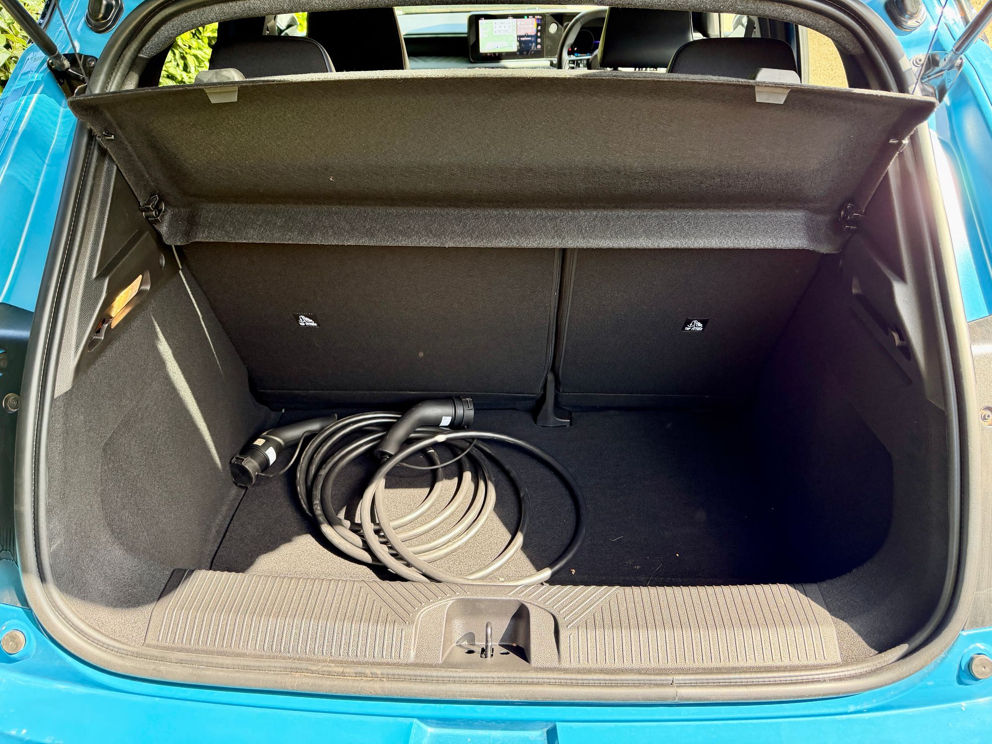 The Micra's boot at 397 litres is a decent size for a supermini