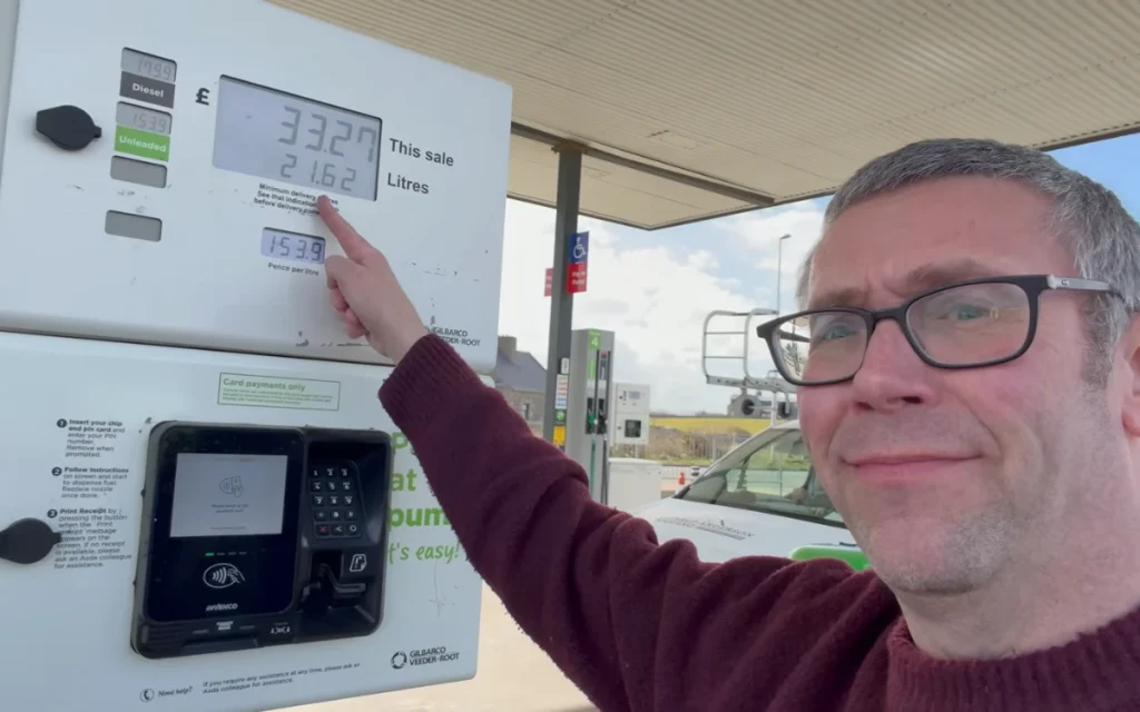 There’s nothing like a fuel receipt to make you question your life choices and wonder why you aren't driving a Tesla instead.