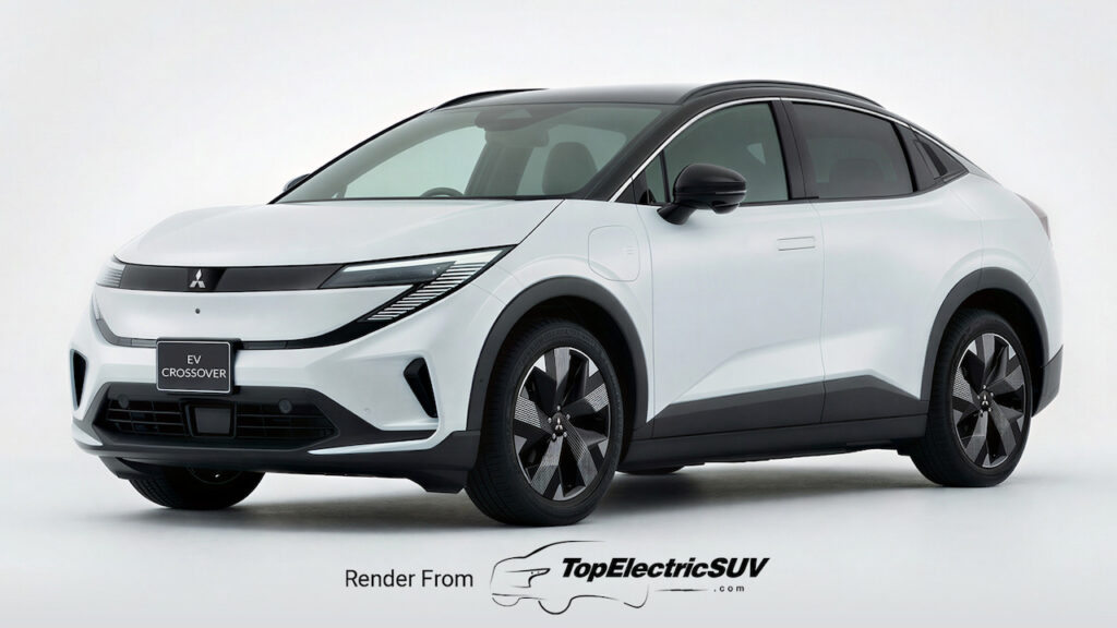 Mitsubishi Electric Crossover 2026 for US and Canada illustration