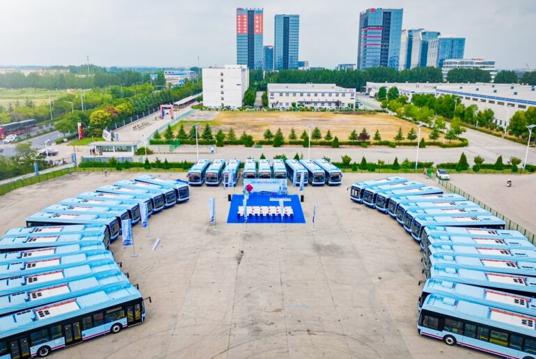 BYD Electric Buses Rose 71% in March