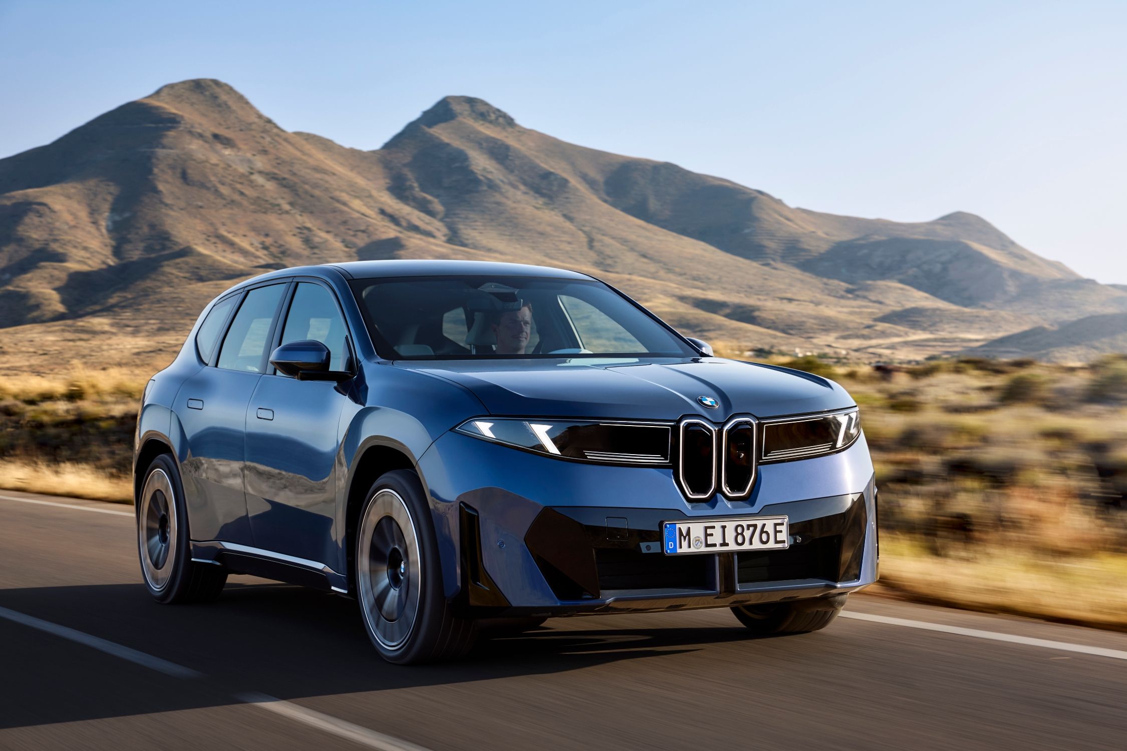 The new, cheaper, smaller battery BMW iX3 looks identical to the more expensive bigger-battery versions