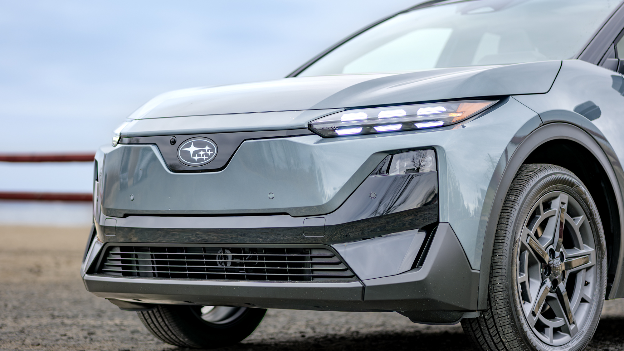 2026 Subaru Uncharted front hood.